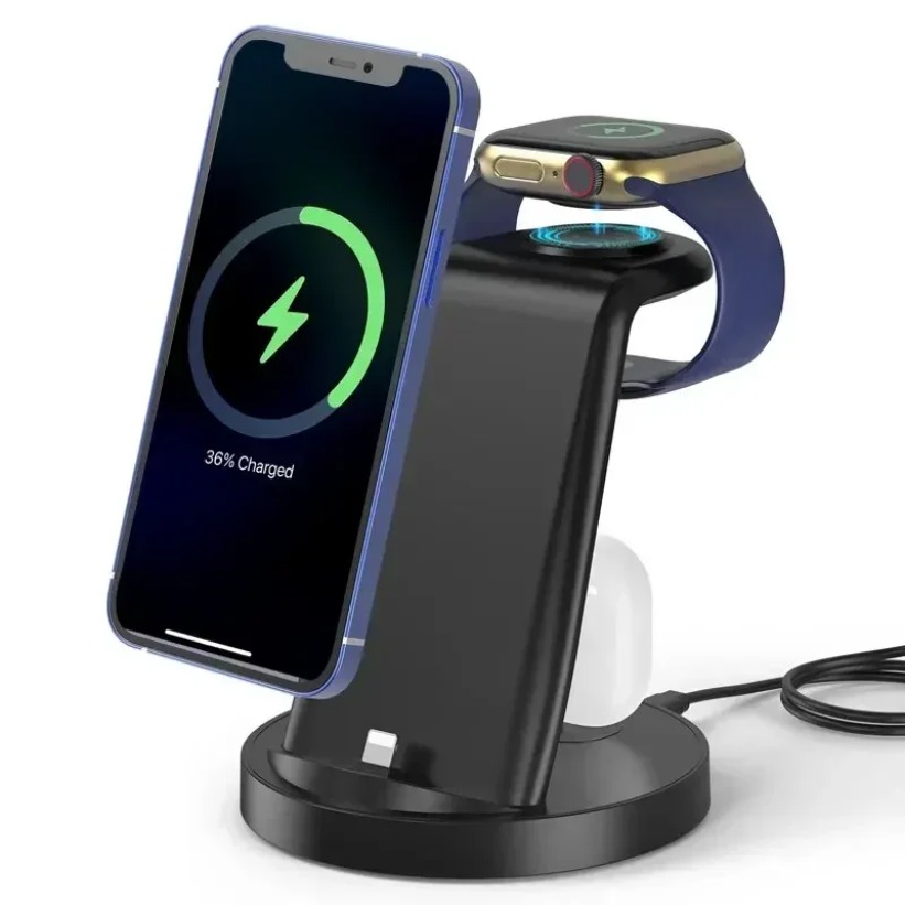 Phone Cases Green - Wireless Charging Dock For iPhone Apple