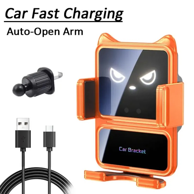 Phone Cases Green - Infrared Induction Auto Open Car Phone