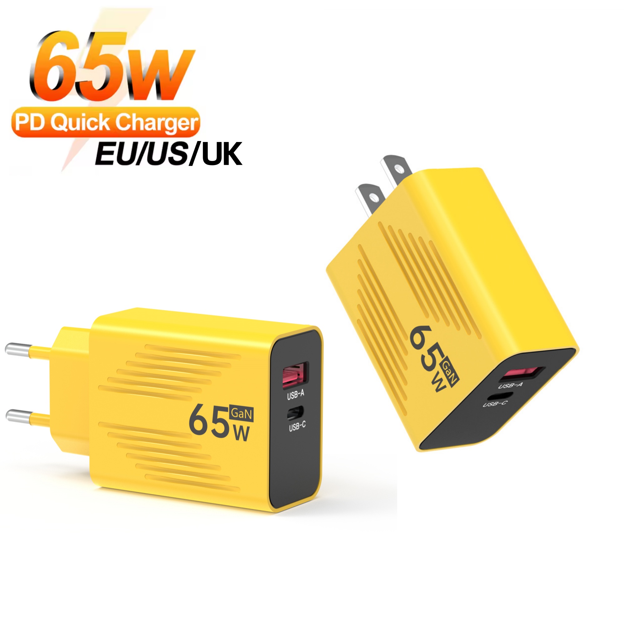 Phone Cases Green - 65W GaN Quick Charge 3.0 USB