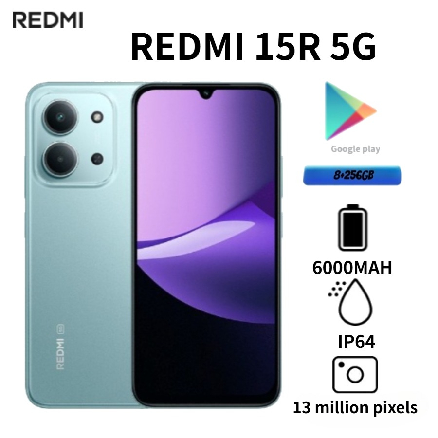 Phone Cases Green - 2026 Redmi 15R Smartphone Edition 6.9-Inch
