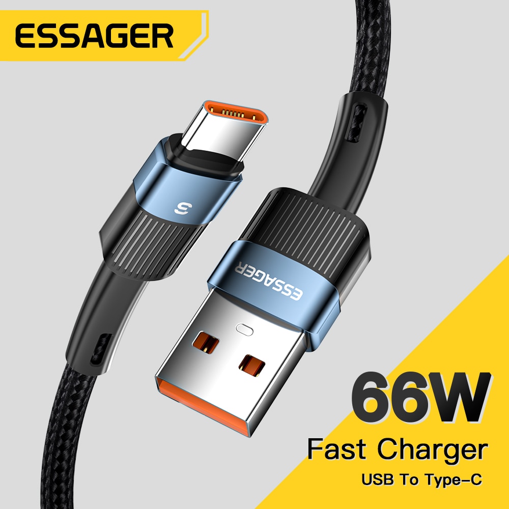 Phone Cases Green - Essager 6A Type C USB Cable