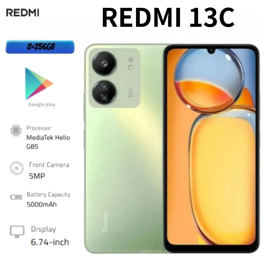 Phone Cases Green - 2026 New Global Edition Redmi 13C