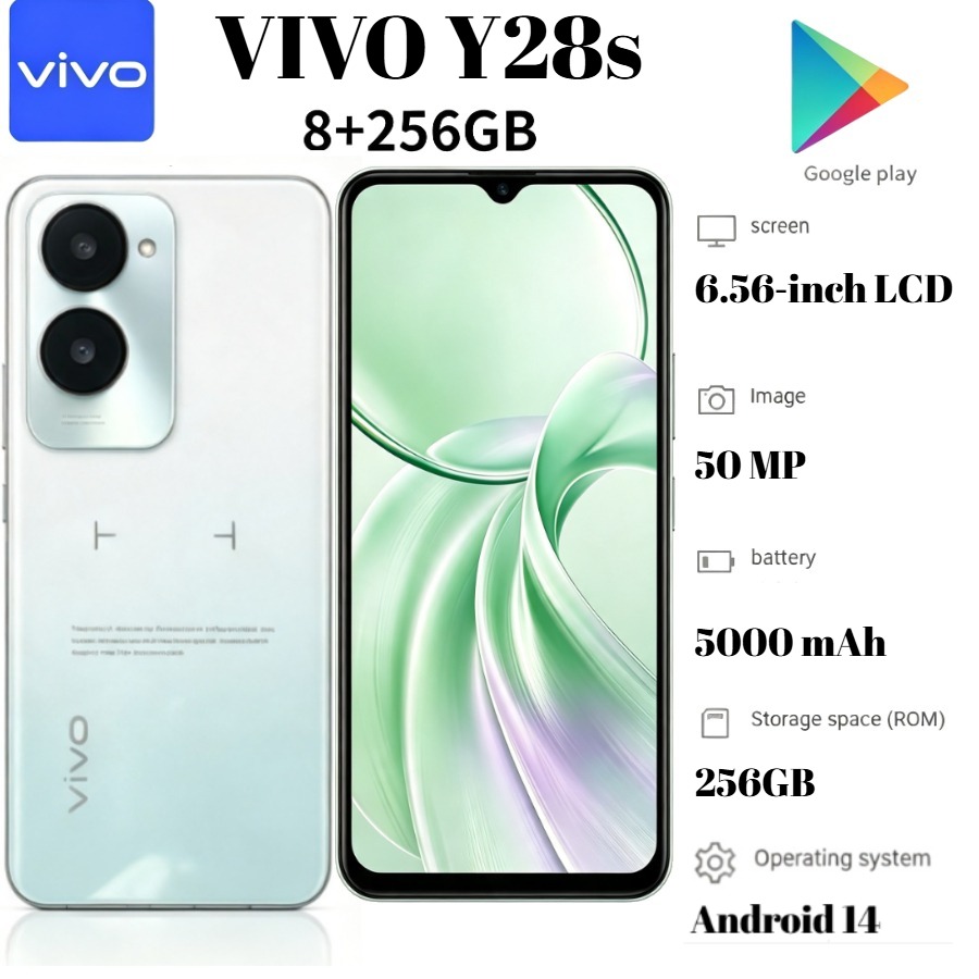 Phone Cases Green - 2026 Newest Model VIVO Y28s Smartphone