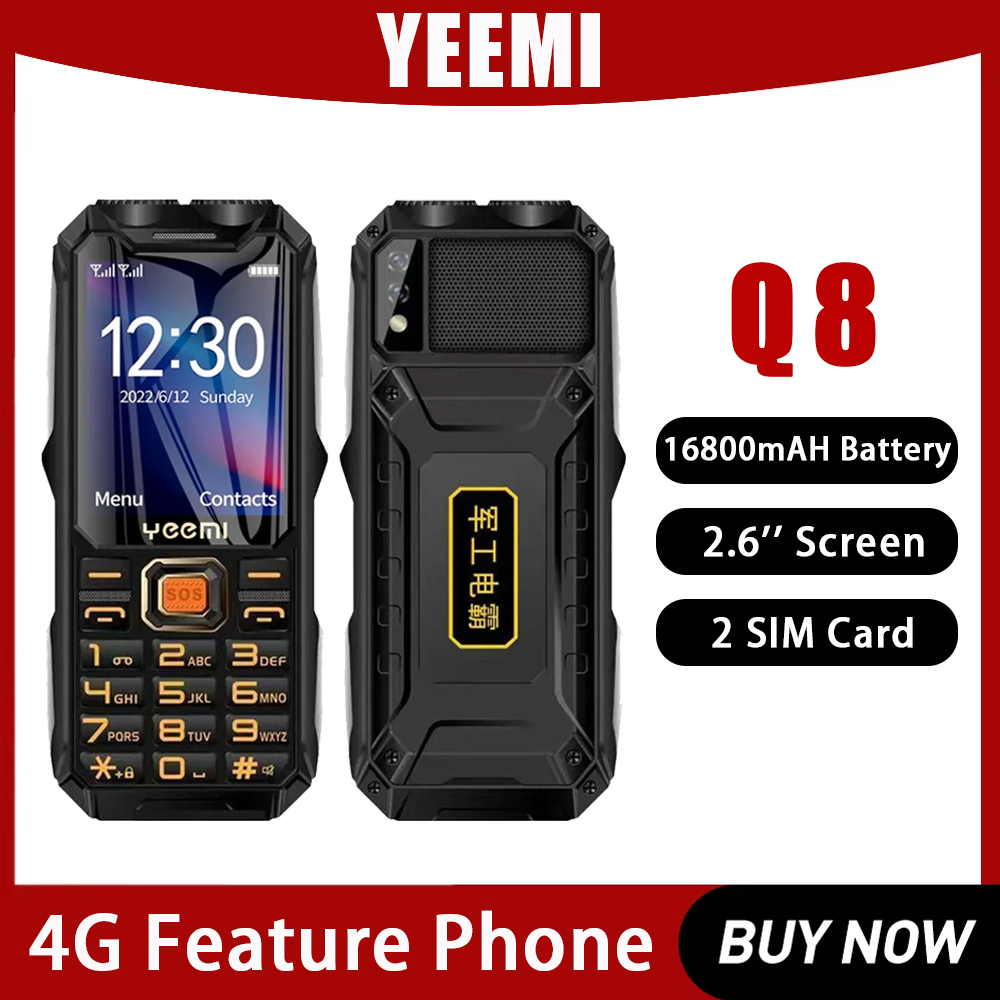 Phone Cases Green - YeeMI Q8 4G Rugged Phone Waterproof