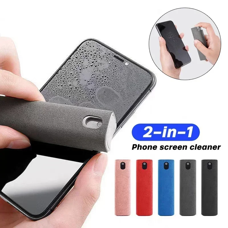 Phone Cases Green - 2 in 1 Screen Cleaner Spray