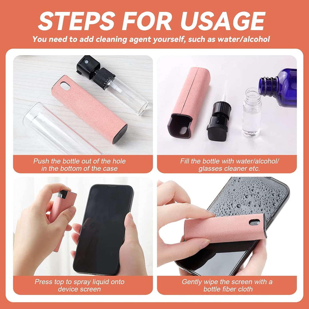 Phone Cases Green - 3/2/1 PCS Screen Cleaner Spray For