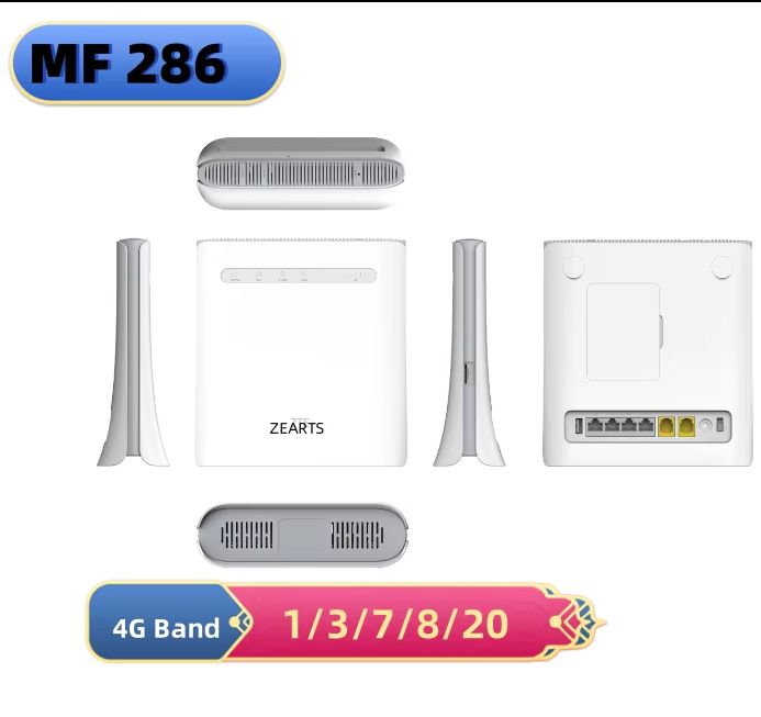 Phone Cases Green - ZEARTS MF286 4G LTE Cat6 Router