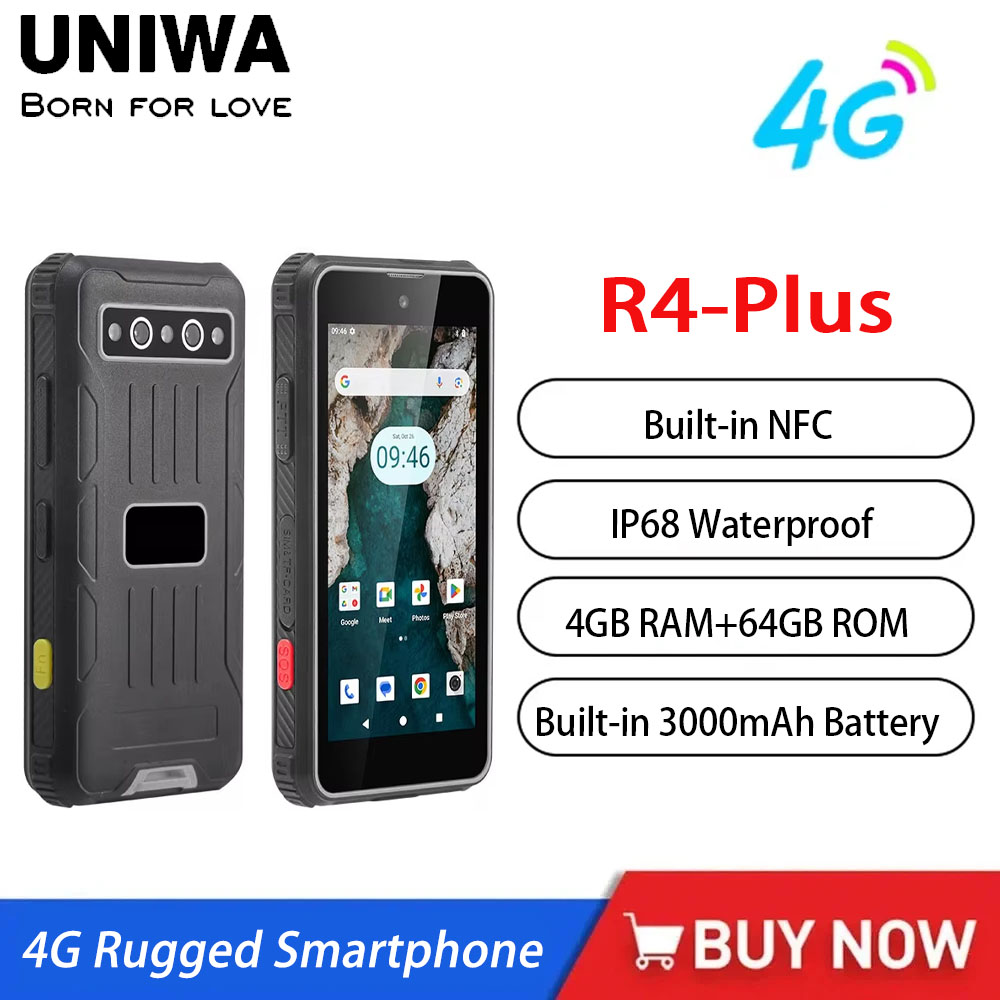 Phone Cases Green - UNIWA R4-Plus Rugged Smartphones 4G Android