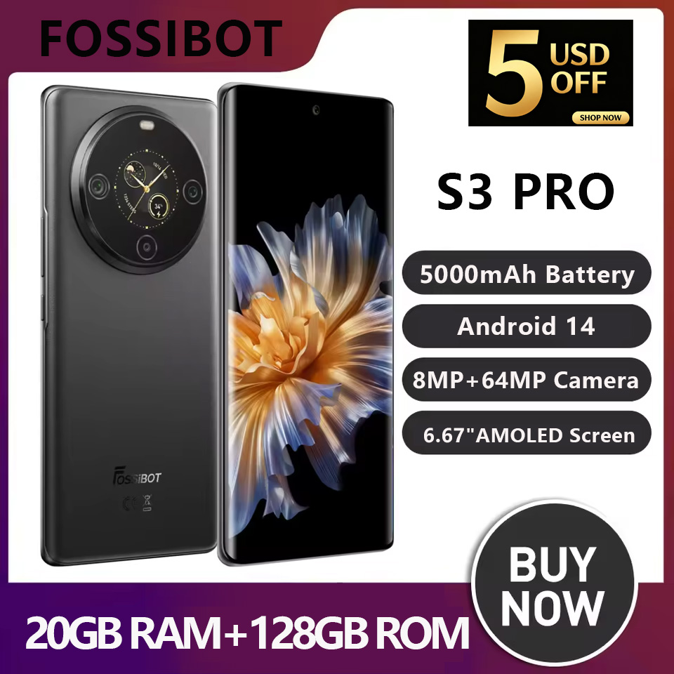 Phone Cases Green - FOSSIBOT S3 PRO Smartphone 6.67 Inch