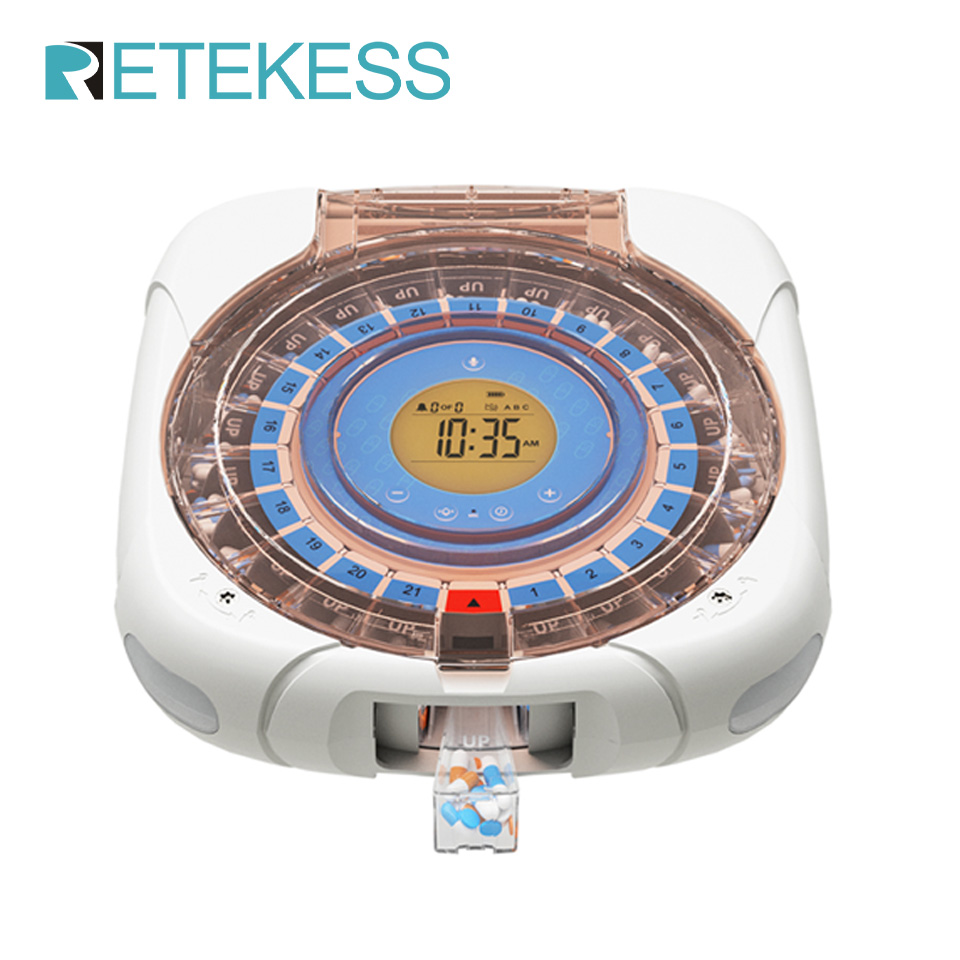 Phone Cases Green - RETEKESS TH017 Smart Pill Box Smart