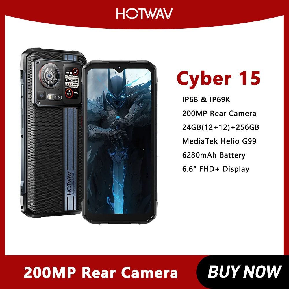 Phone Cases Green - HOTWAV Cyber 15 Rugged Phone 6.6