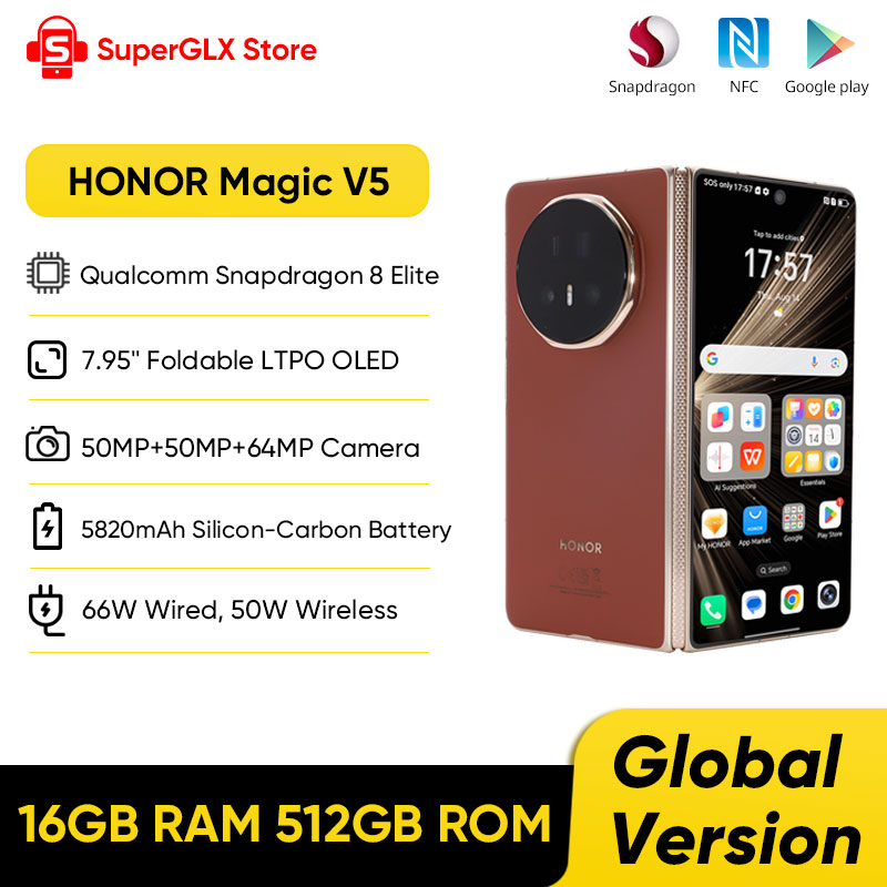 Phone Cases Green - Original New HONOR Magic V5 Global