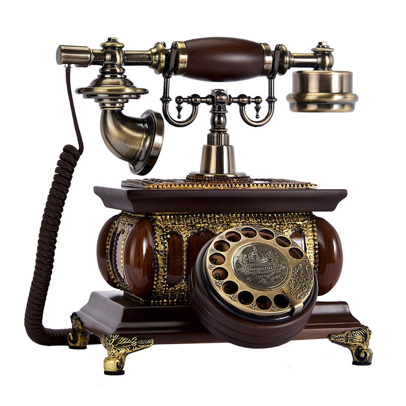Phone Cases Green - Wired Vintage Telephone European Style Vintage
