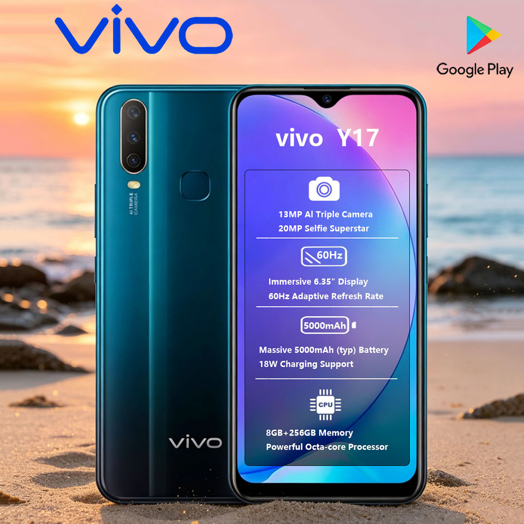Phone Cases Green - New VIVO Y17 4G Dual-SIM Mobile