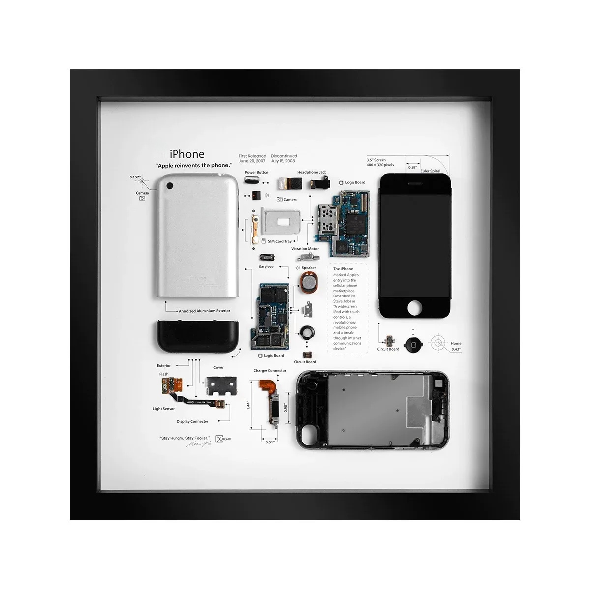 Phone Cases Green - First-generation Mobile for Phone Frame Framed