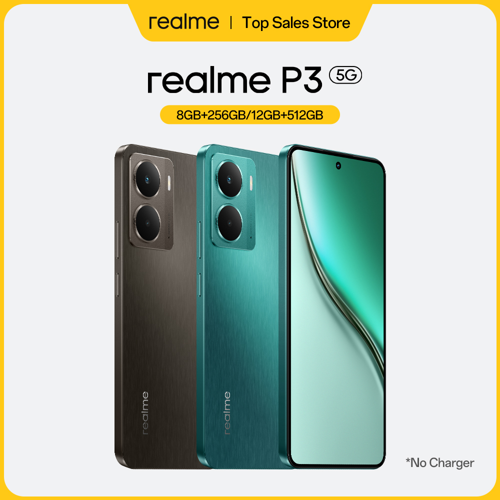 Phone Cases Green - realme P3 5G Smartphone Global Version