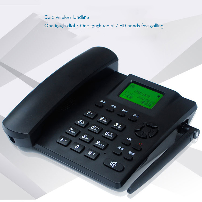 Phone Cases Green - Desktop Wireless Telephone GSM Quadband Fixed