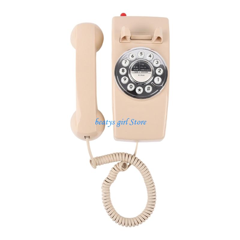 Phone Cases Green - C7AB ABS Metal Vintages Telephone Wall