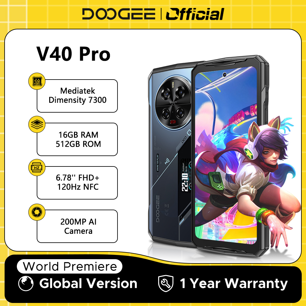 Phone Cases Green - Global Version DOOGEE V40 Pro 5G
