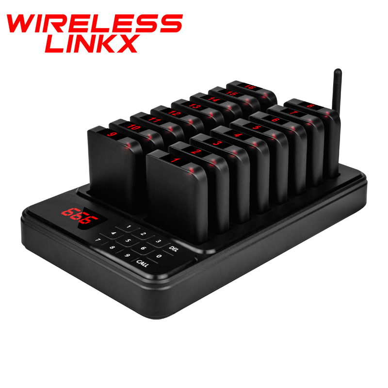 Phone Cases Green - Wireless Restaurant Paging System with 16