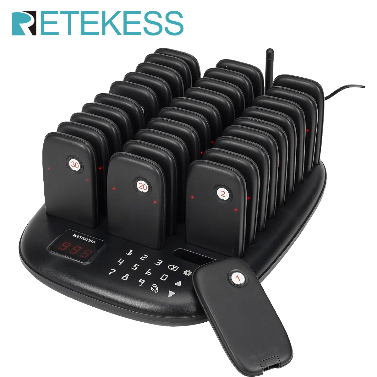 Phone Cases Green - RETEKESS TD175P Wireless Restaurant Calling System