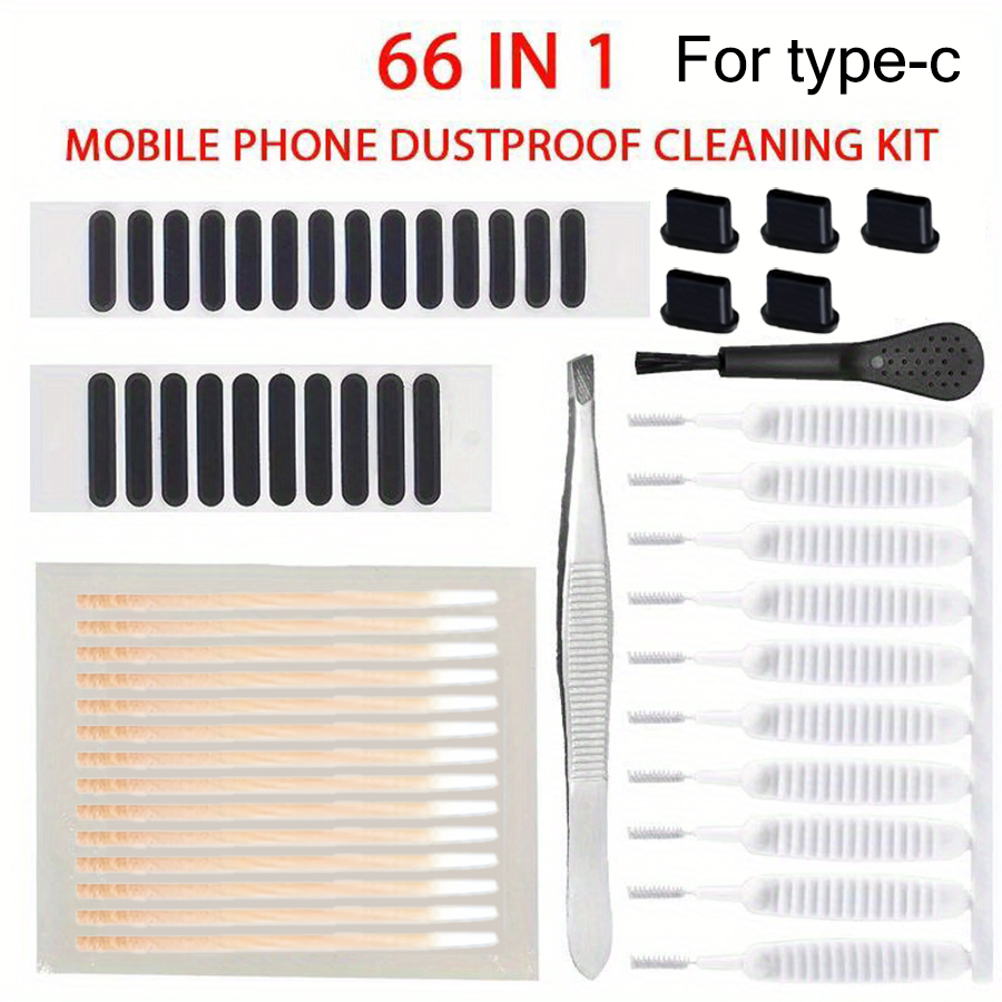 Phone Cases Green - 66PCS Mobile Phone Speaker Charging Port