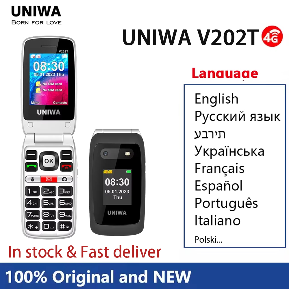 Phone Cases Green - UNIWA V202T 4G VoLTE Phone Double