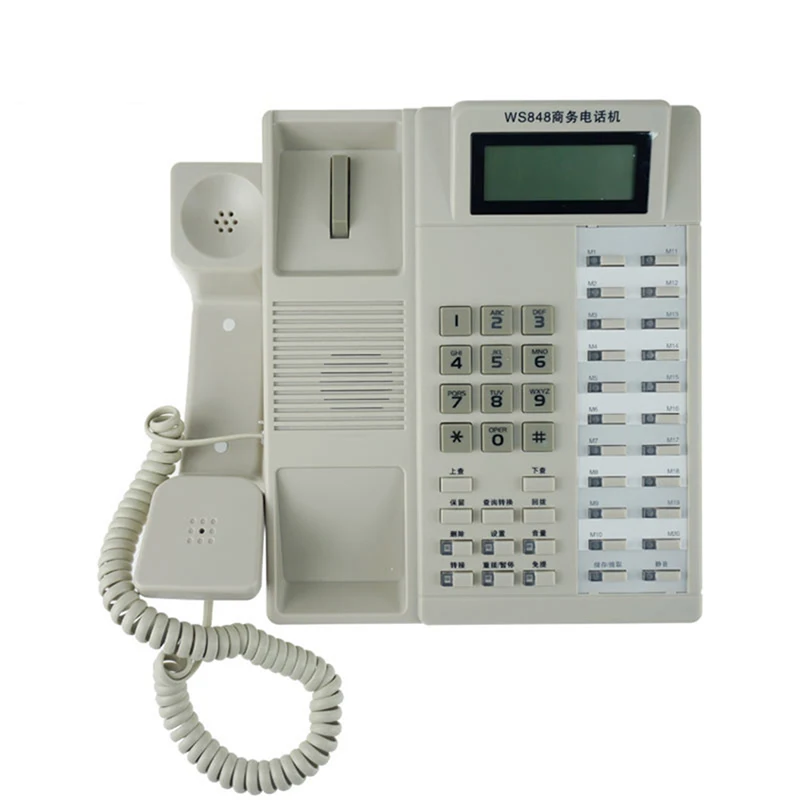 Phone Cases Green - Expandable Corded Phone System with Caller