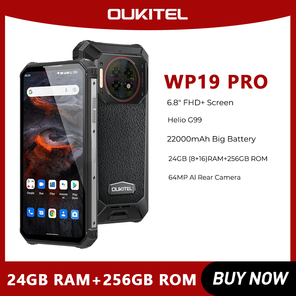 Phone Cases Green - Rugged Phone Oukitel WP19 Pro Helio
