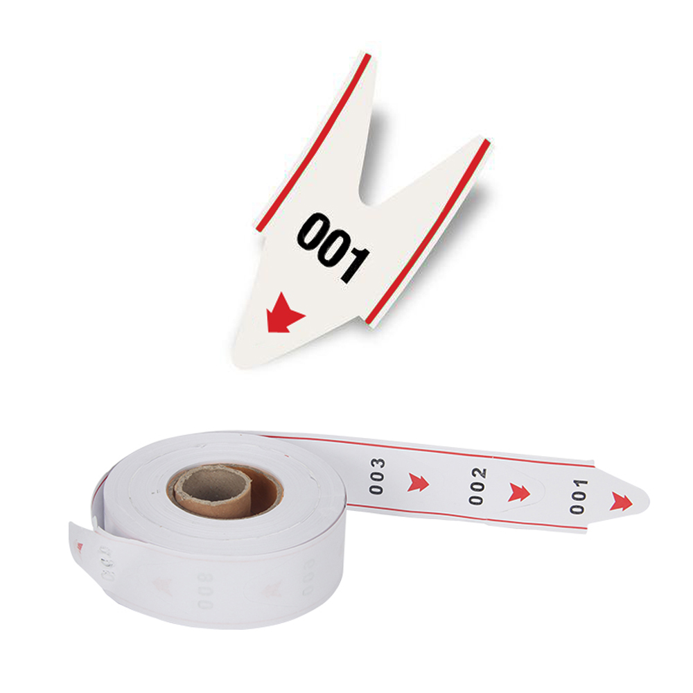 Phone Cases Green - Queue Ticket Paper Roll 2000Pcs Numbered