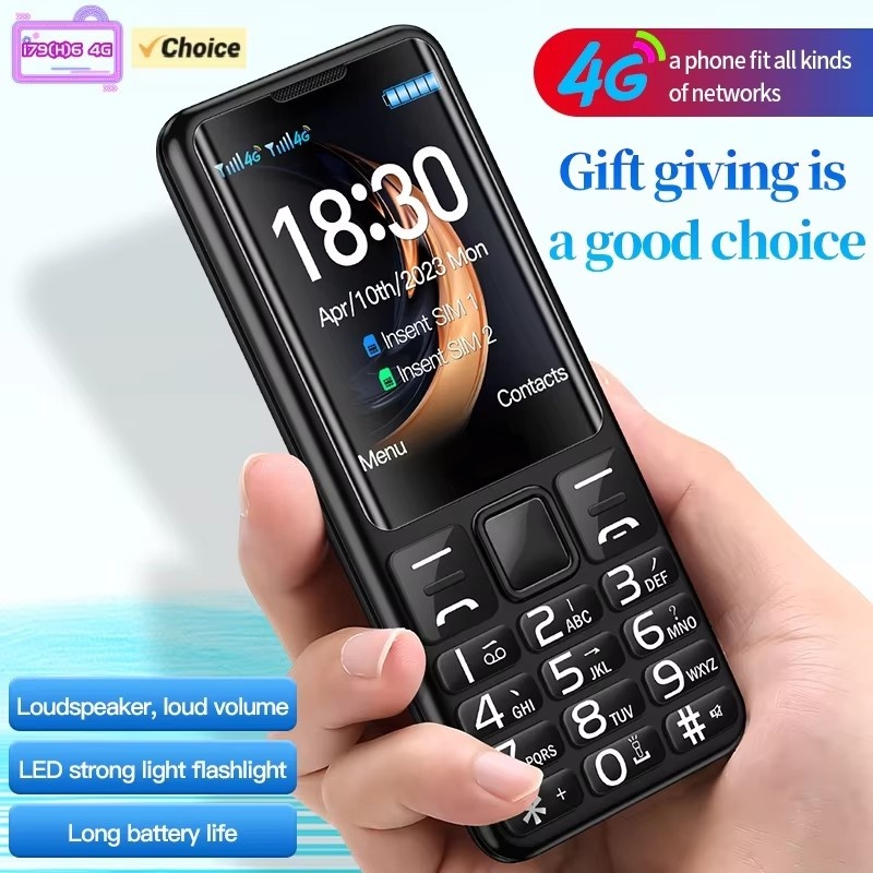 Phone Cases Green - I79 (H6) 4G Elderly Mini Cellphone
