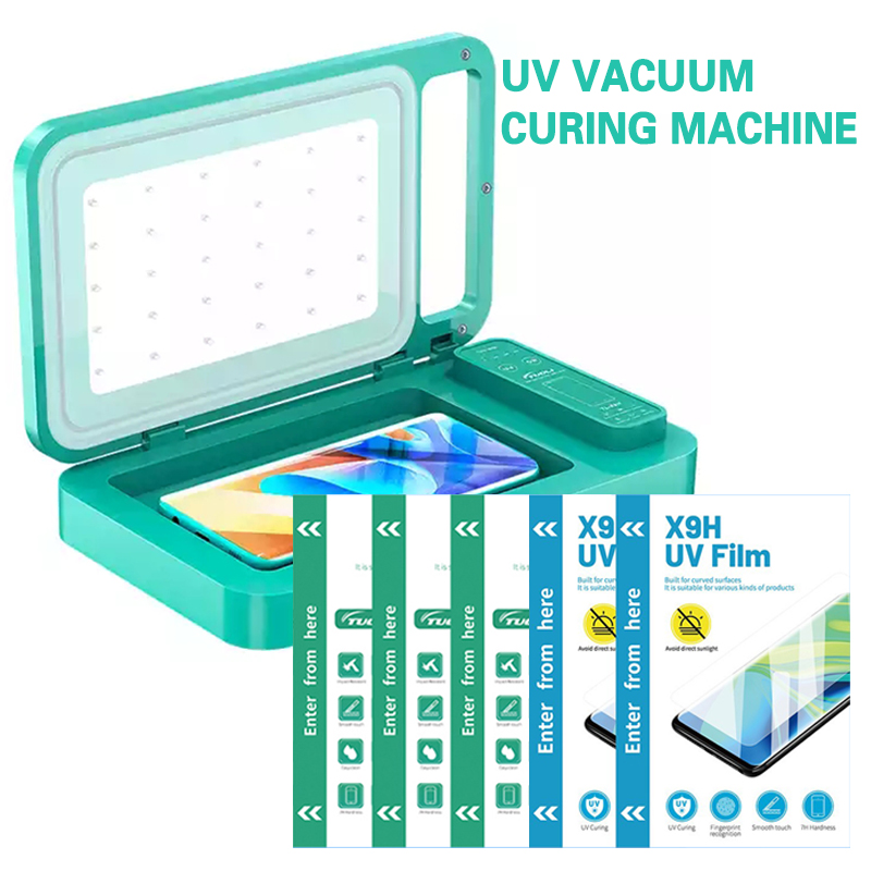 Phone Cases Green - TUOLI X9H UV Curing Vacuum Laminating