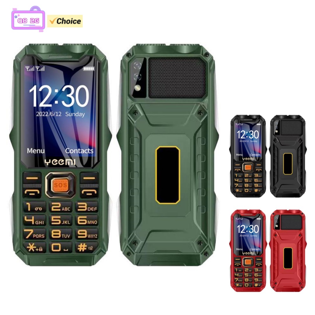 Phone Cases Green - YEEMI Q8 2G CellPhone 2.4inches GSM