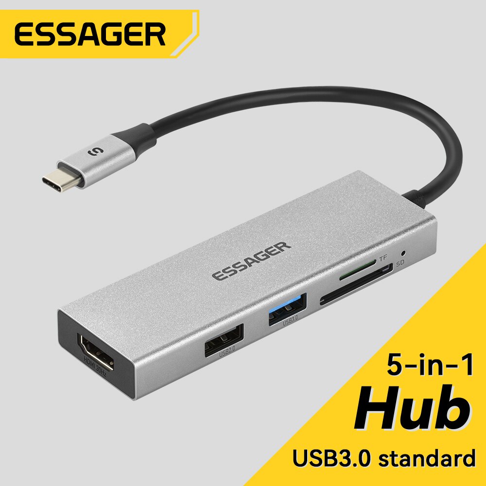 Phone Cases Green - Essager 5 in 1 USB C