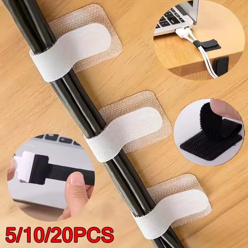 Phone Cases Green - 20/10/5Pcs Releasable Cable Organizer Ties Mouse