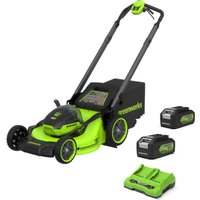 Greenworks MO48L 48v Cordless  - Phone Cases Green review and price