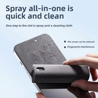 2 in 1 Spray Cleaner Wipe for  - Phone Cases Green review and price