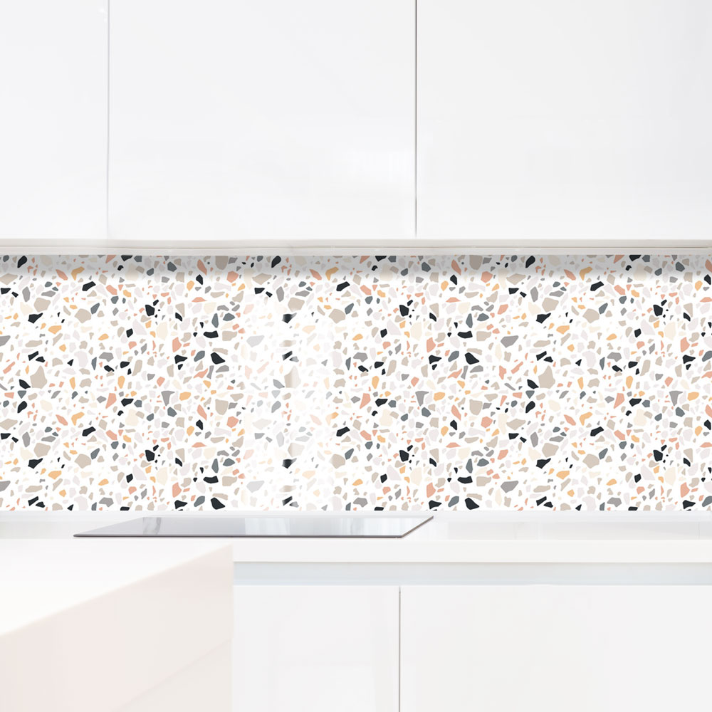 Neutral Terrazzo Printed Splas - Phone Cases Custom review and price