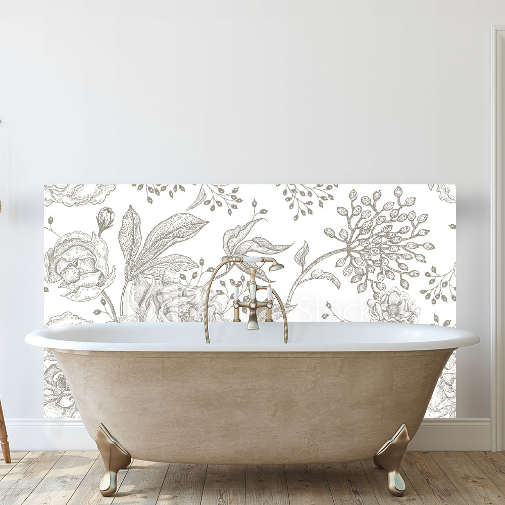 Vintage Flowers Splashback  -  - Phone Cases Custom review and price