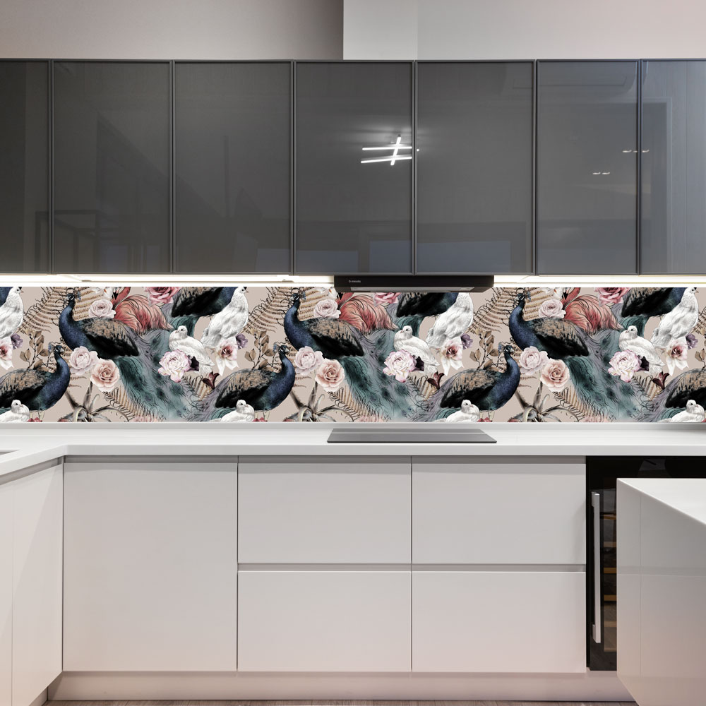 Floral Birds Splashback  - Cus - Phone Cases Custom review and price