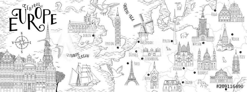 European Landmarks Splashback  - Phone Cases Custom review and price