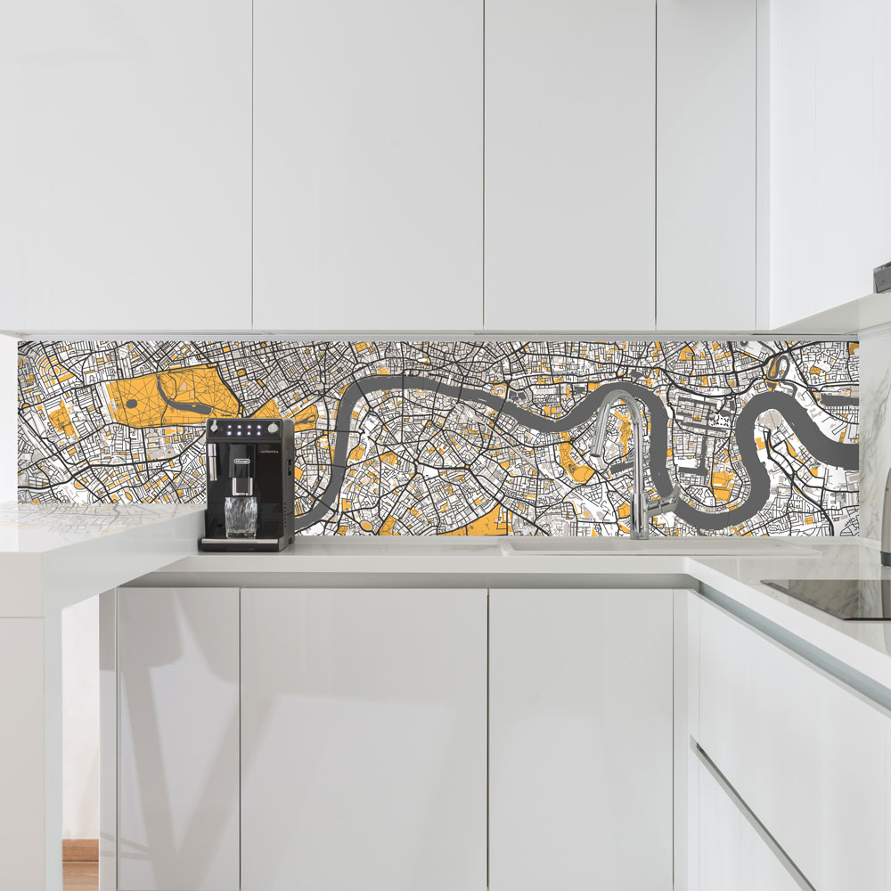 Two Toned Map Splashback  - Cu - Phone Cases Custom review and price