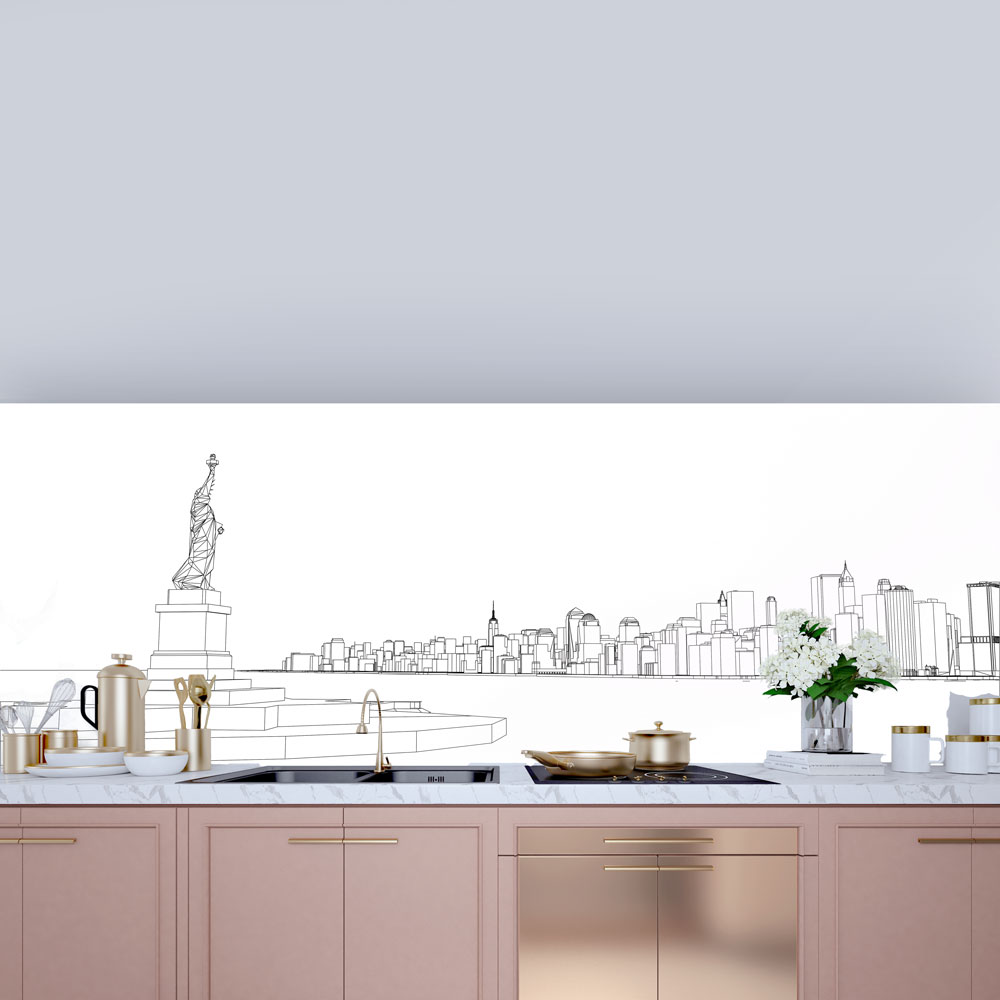 Illustrated NYC Splashback  -  - Phone Cases Custom review and price