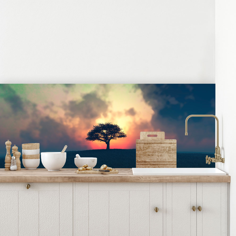 Solitary Tree Splashback  - Cu - Phone Cases Custom review and price