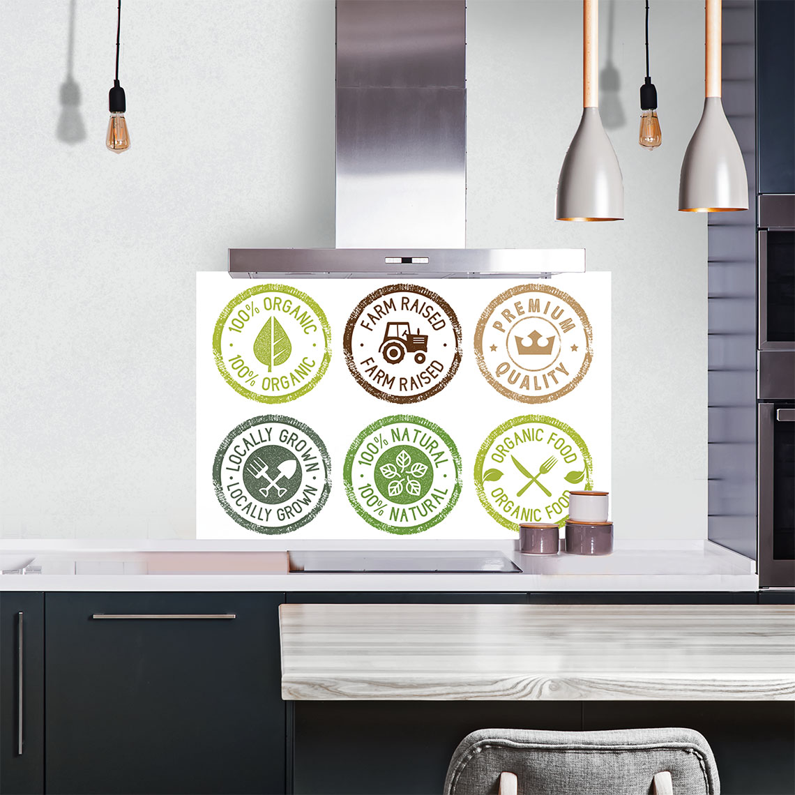 Organic Stamps Splashback  - C - Phone Cases Custom review and price