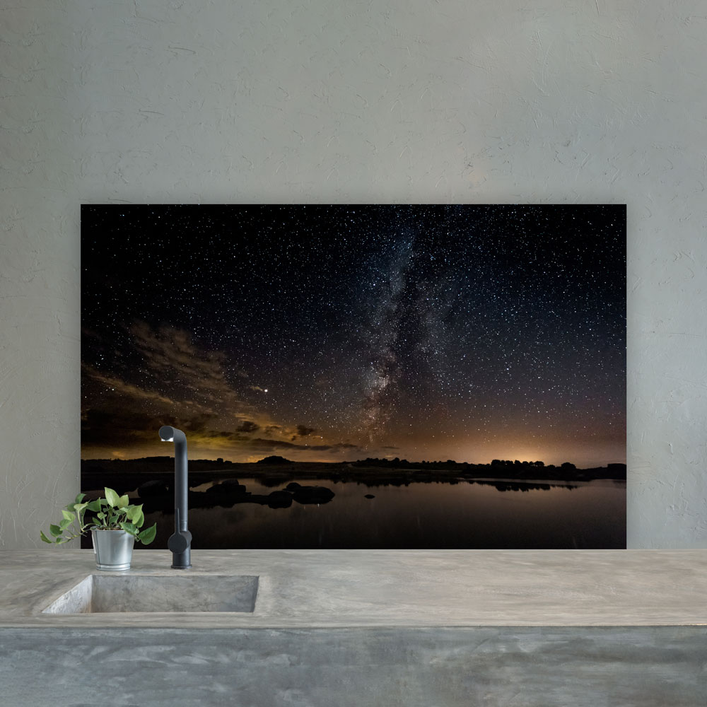 Dark Auburn Sky Splashback  -  - Phone Cases Custom review and price