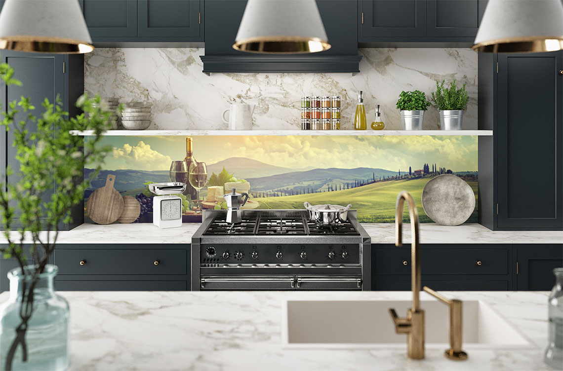 Tuscany Vineyard Splashback  - - Phone Cases Custom review and price