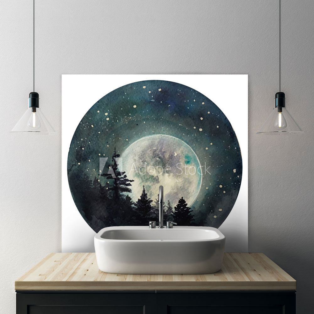 Night Sky Illustration Splashb - Phone Cases Custom review and price