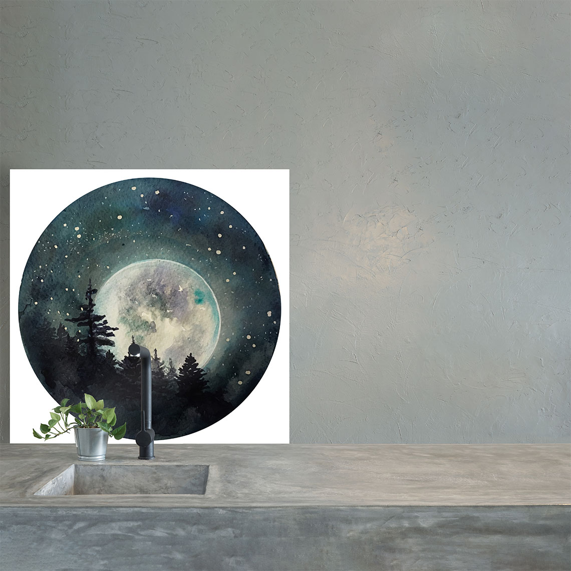 Night Sky Illustration Splashb - Phone Cases Custom review and price