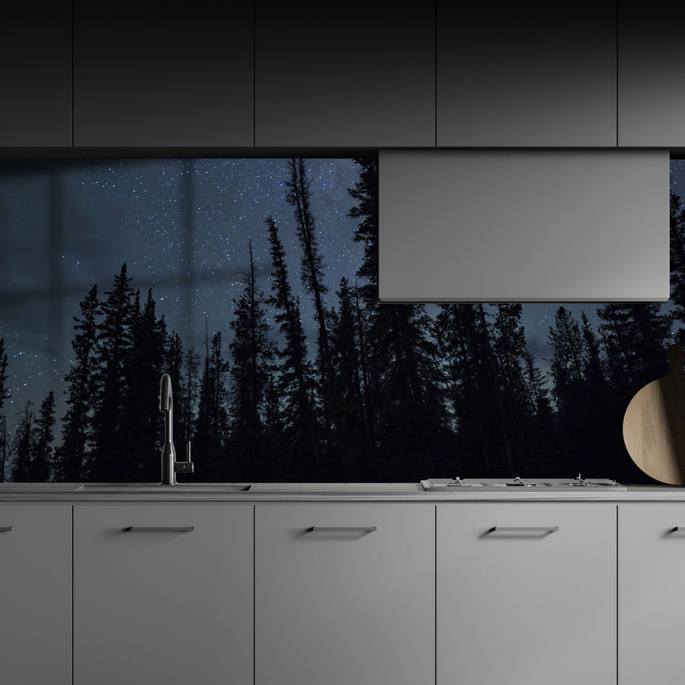 Evening Pine Splashback  - Cus - Phone Cases Custom review and price